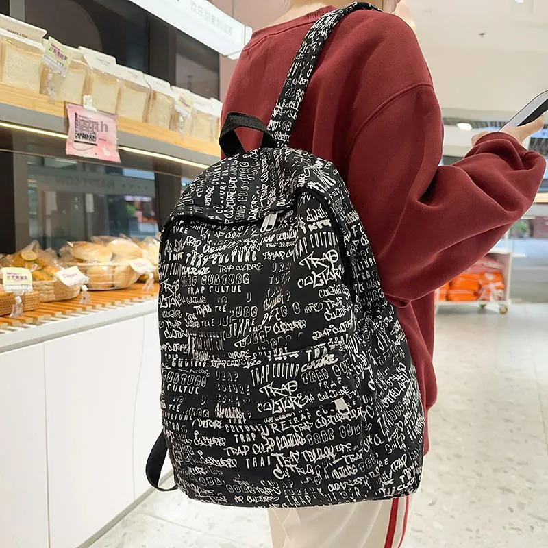 WICKBUEN Nylon Backpack Unisex Multicolor-17