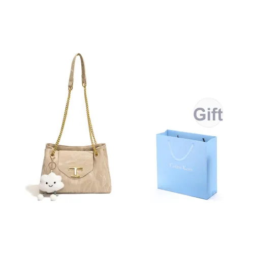 COLINS KEIRS ПУ (полиуретан) Модный Универсальный Коммутирование Work Одно плечо Стиль Сумки кросс-боди Обычный Женские Хаки