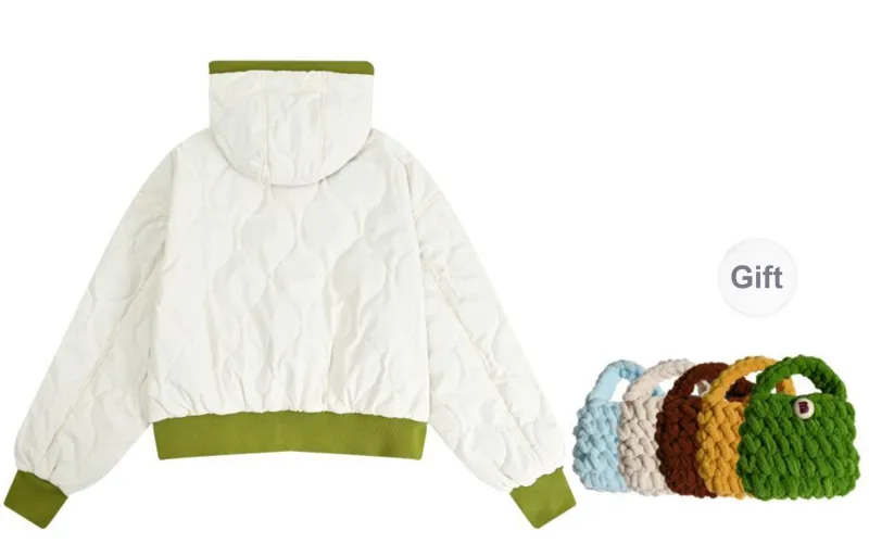 Madgood Puffer Jacket Unisex Light Yellow-6