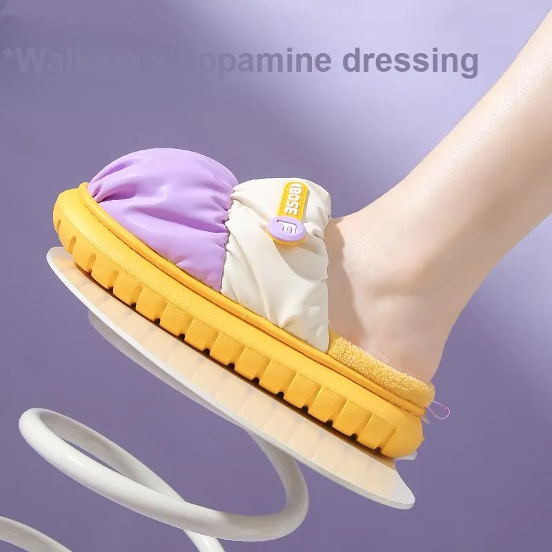YUSHIPOLUO Wrap toe Slippers Unisex-5