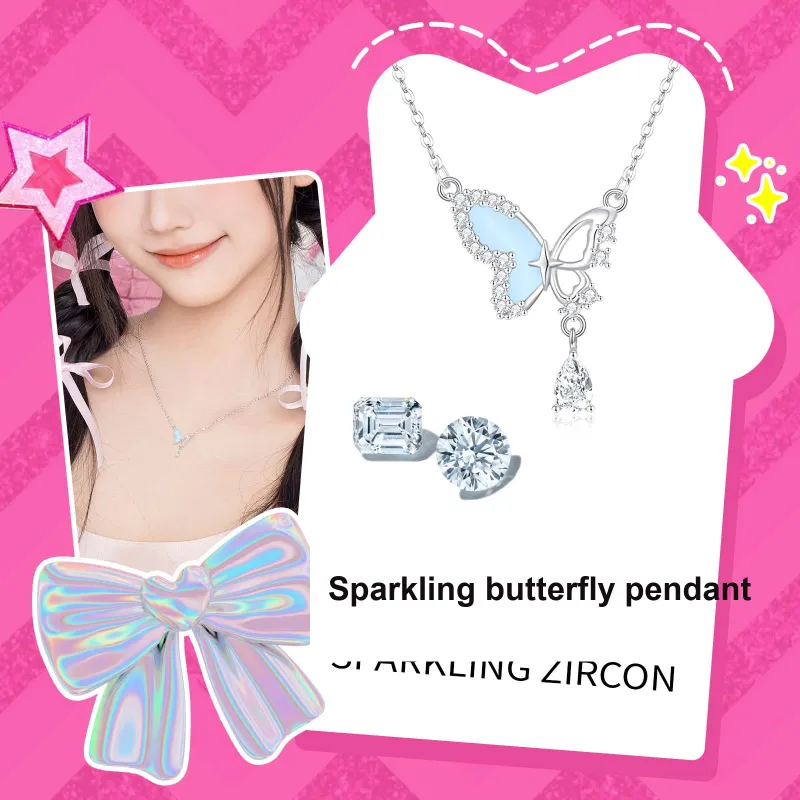 Barbie Silver Necklaces Women's-5