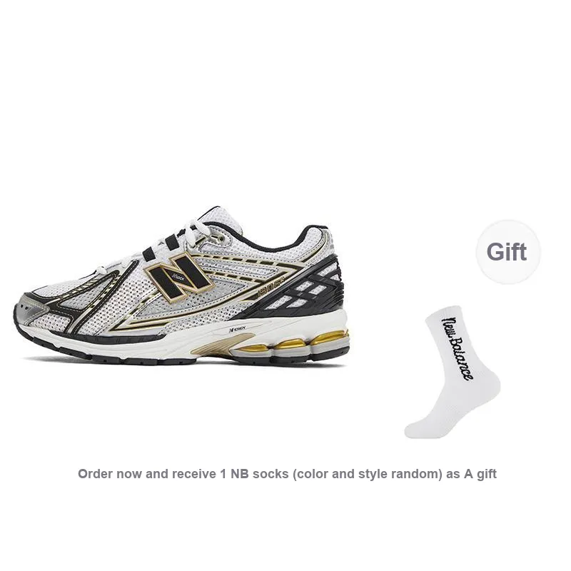 New Balance 1906R White Metallic Gold - POIZON New Balance 1906R White Metallic Gold - POIZON