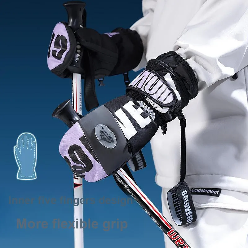 GOLOVEJOY Ski Gloves-5