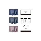 [Royal Blue+Dark Gray+Leather Pink]3 Pack Gift Box Set