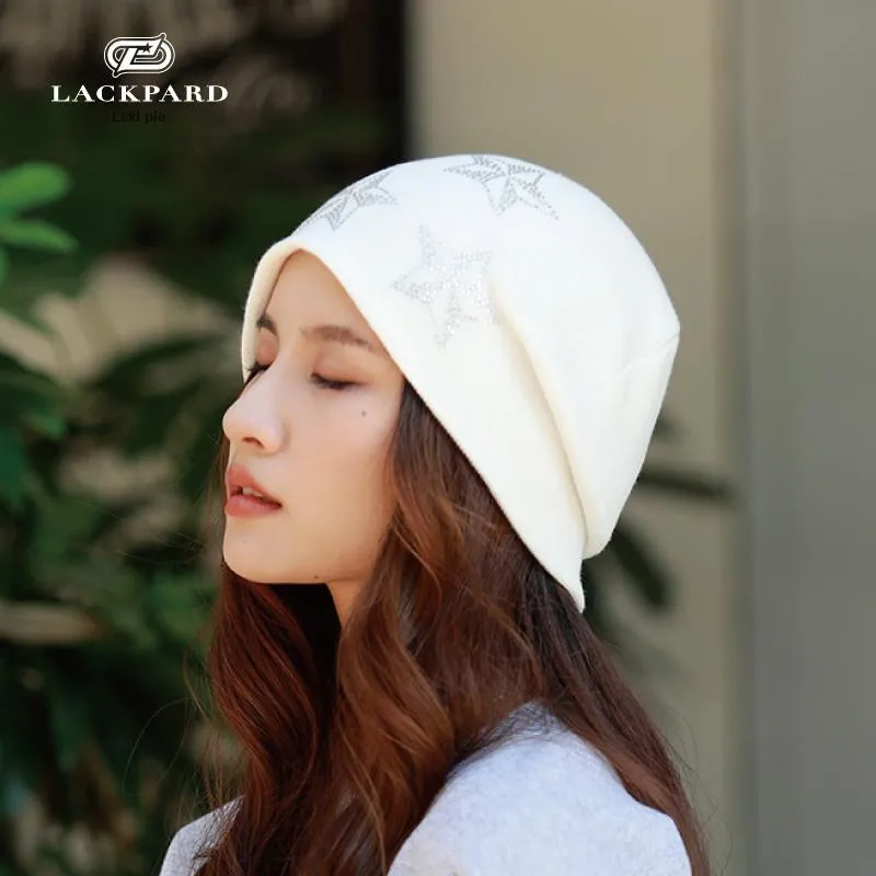 Lackpard Cotton Beanies Women's-2