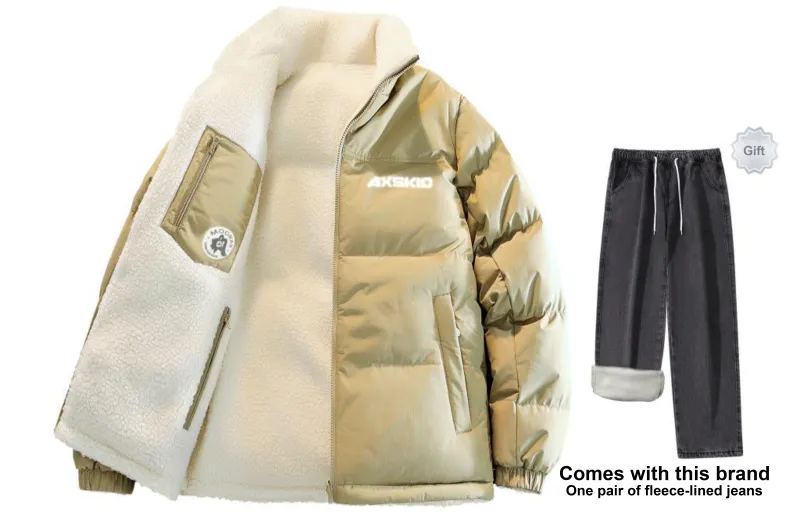 A.X.S.K x MOORAB Collaboration Puffer Jacket Unisex-130