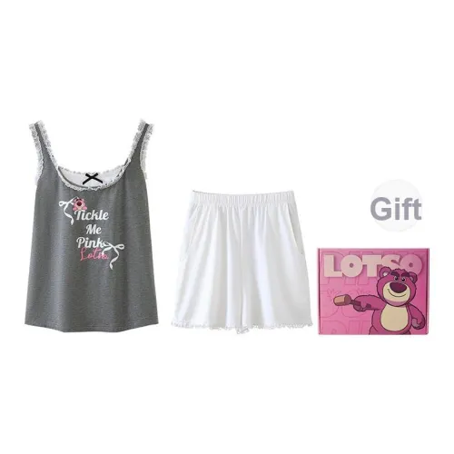 JINGYUN X Disney Пижамный комплект для женщин набор в подарочной коробке звездный серый