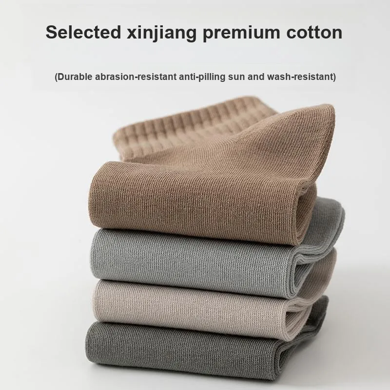 AOKANG Mid Calf Socks Men's 5 Pack-22
