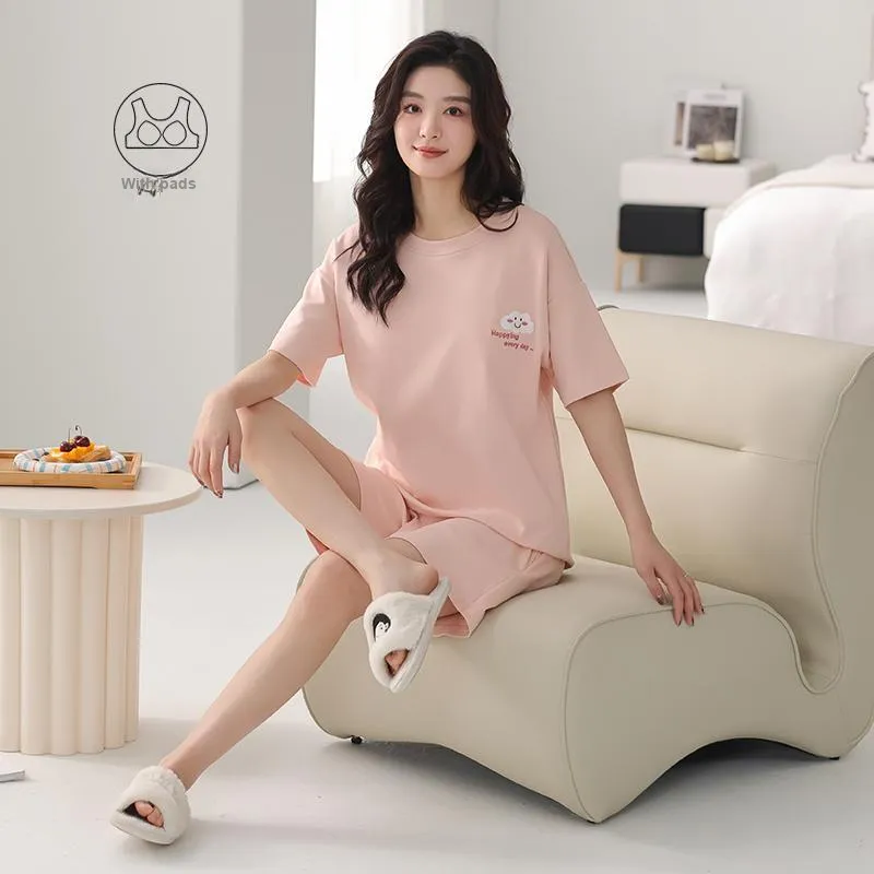 MADALLO Pajama Set Women's Pink-1