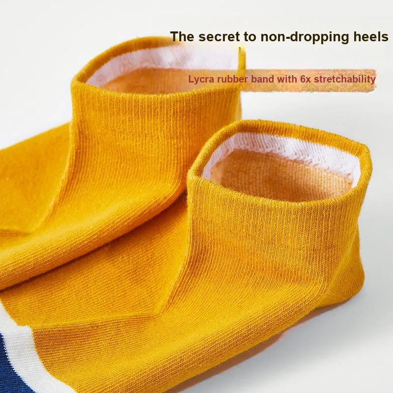 Lanza No-Show Socks Men's Shopping Bag 5 Pack-1