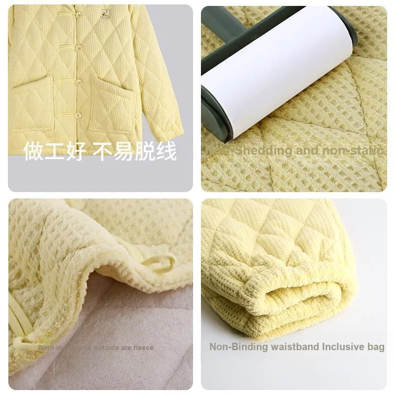 Xuan Liang Pajama Set Women's Creamy Fruit Green-2