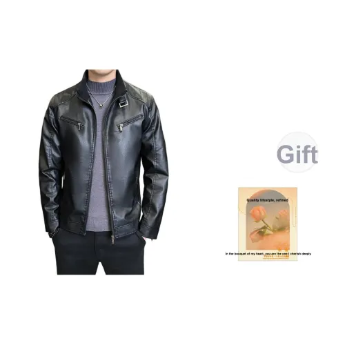 UZXJ Унисекс Кожаные куртки