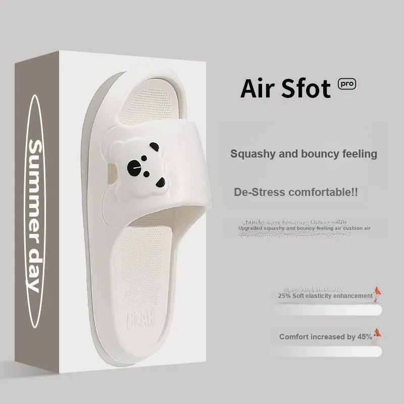 Foot Recreation Squashy And Bouncy Feeling Slippers-16