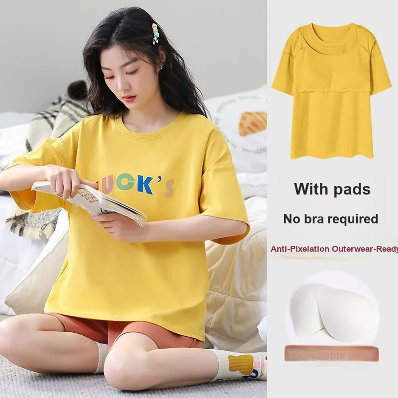 FENTENGCARE Pajama Set Women's Gold-6