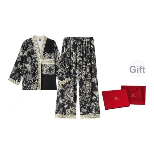 DAFENQIMIMA Пижамный комплект для женщин набор в подарочной коробке