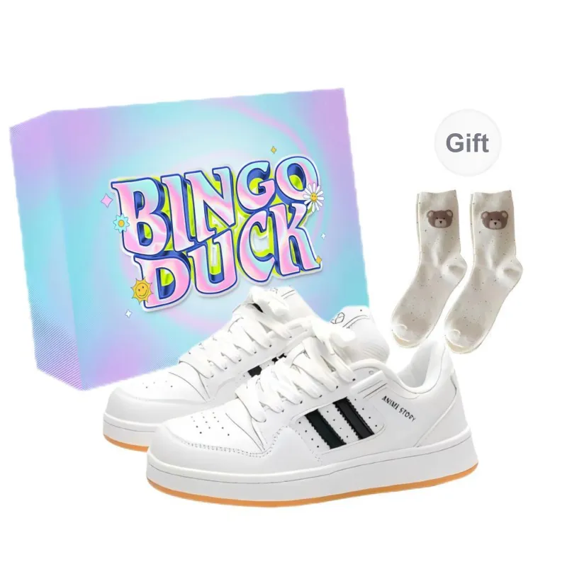 BINGO DUCK Skateboard Shoes Women's-8
