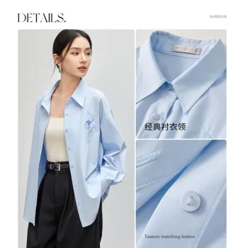 SENTUBILA Shirts Women's Glacier Blue