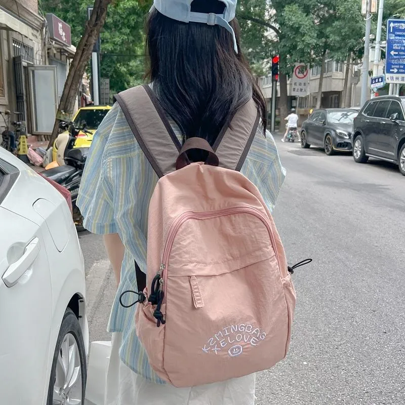 WICKBUEN Composite Cloth Backpack Unisex Multicolor-10