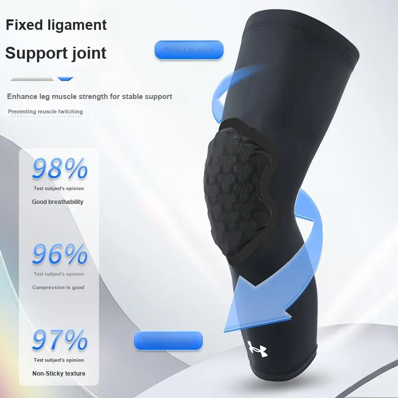 Under Armour Knee Pads Cotton Running Mountaineering Volleyball Tennis Soccer Badminton Basketball Unisex-4