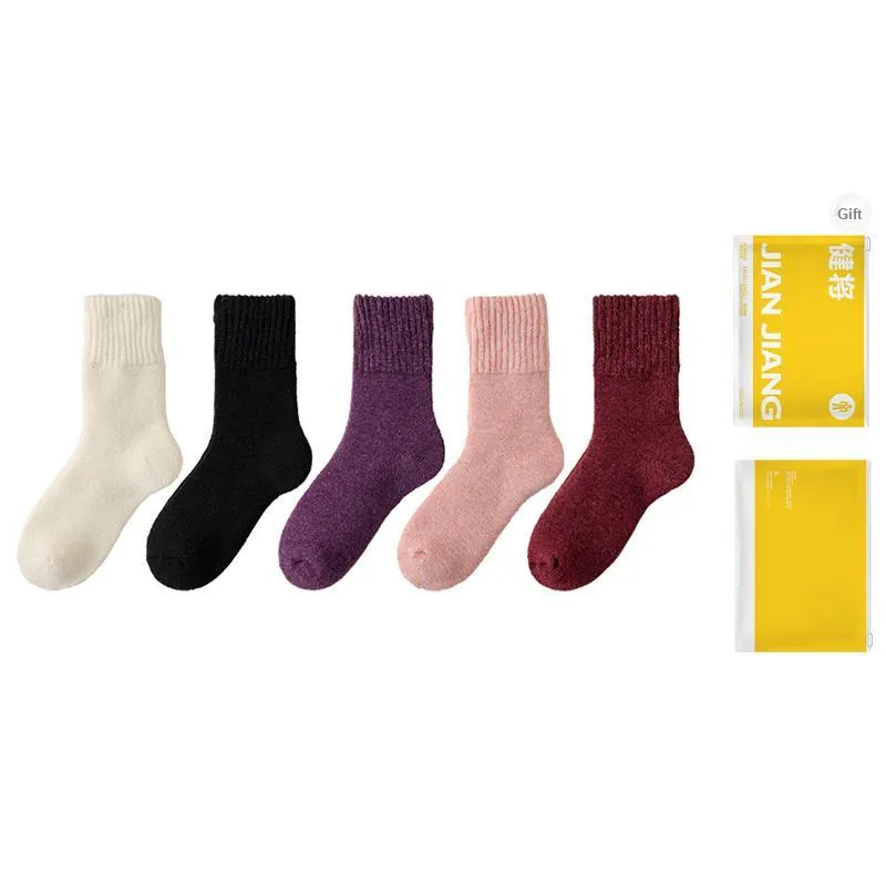 Master Mid Calf Socks Women's Shopping Bag Combo Set-11