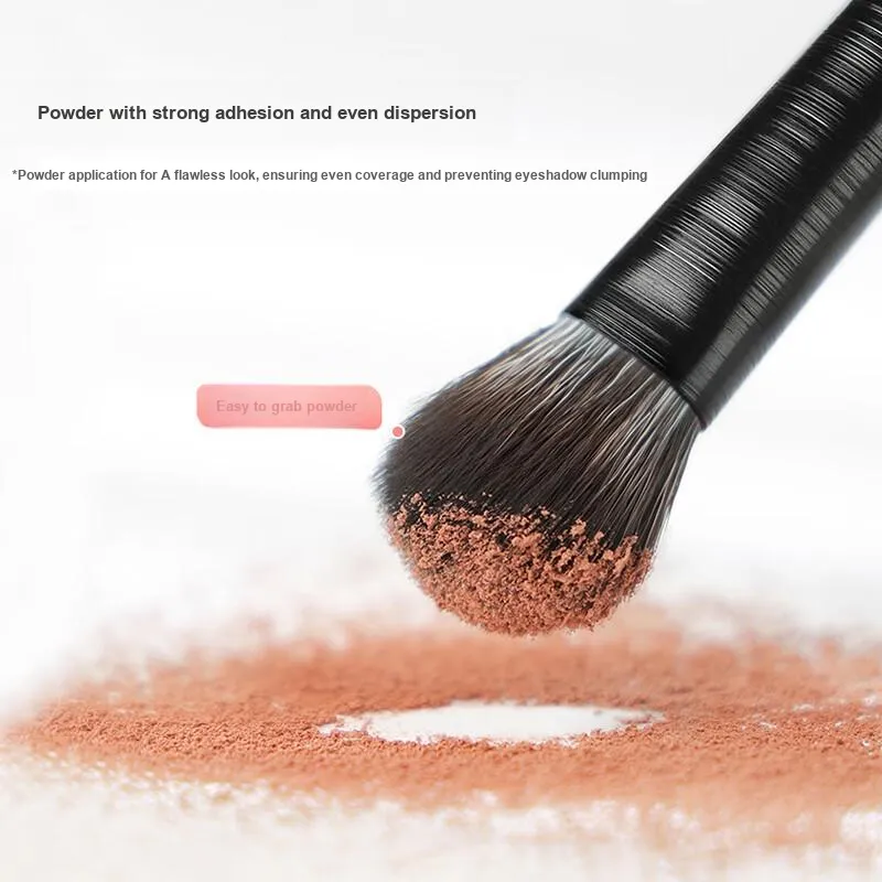 JIAOXUEFEI Soft-Bristled Eye Shadow Brush Set 6 Pcs Eyes Detail Blended Worm-Shaped Concealer Brush Cangzhou-5