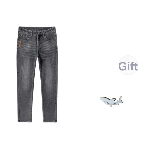 DABAISHA Джинсы Мужские Дымчатый Серый