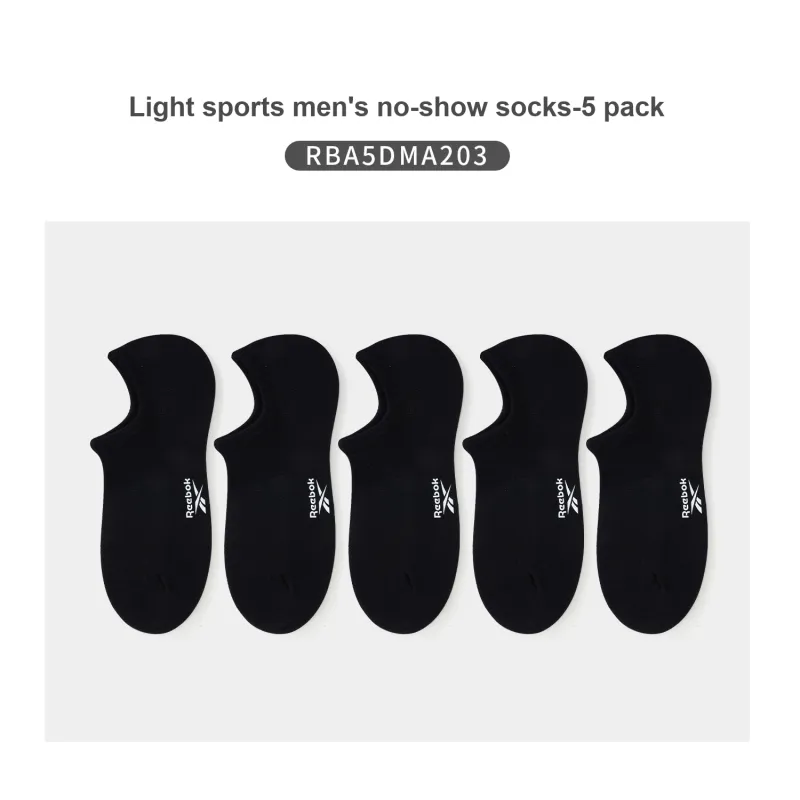 Reebok Ankle Socks Unisex 5 Pack-4
