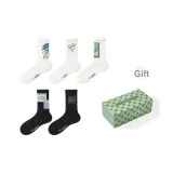 5 Pack (Graffiti Trendy Socks C Set) Couple's