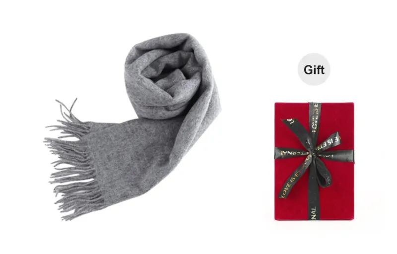MUSTKOO Knit Scarves Unisex-9