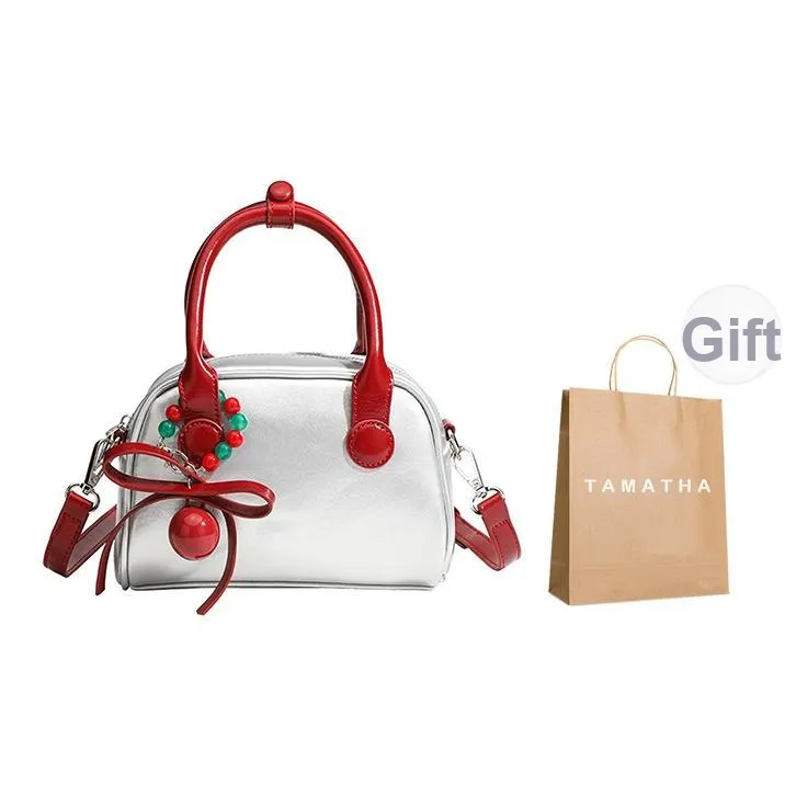 TAMATHA ПУ (полиуретан) Ручная сумка Сумка через плечо Стандартная Women's Silver