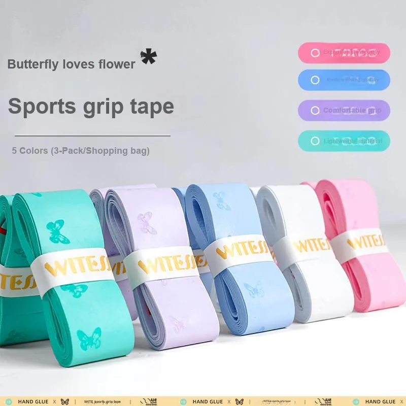 WITESS Eyewitness Series Badminton Grip Tape PU Thin 1100*25*0.6mm-18