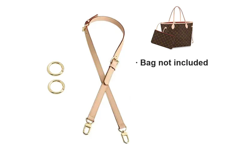 Ingenuity Handmade Cow Leather Accessory Bag Strap Women's Beige/Amber/Brown/Black-6