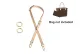 (Vegetable Tanned Leather) Crossbody Style · 1.8cm Width ([Includes Modified Loop])