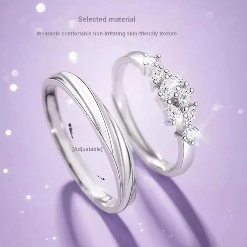 Master Kim Niche Luxury Sets Versatile Premium Adjustable Ring Unisex-2