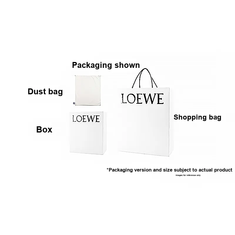 LOEWE Flamenco Calfskin Clutch Bag Over The Shoulder Mini Women's Beige-4