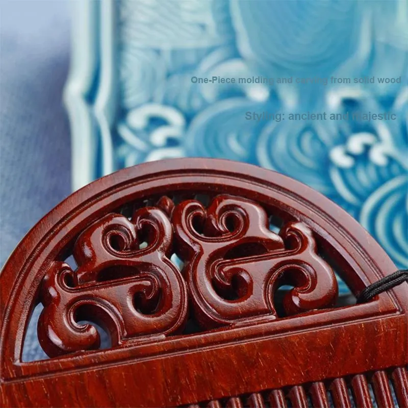 DALONG Rosewood Wooden Comb Women's-2