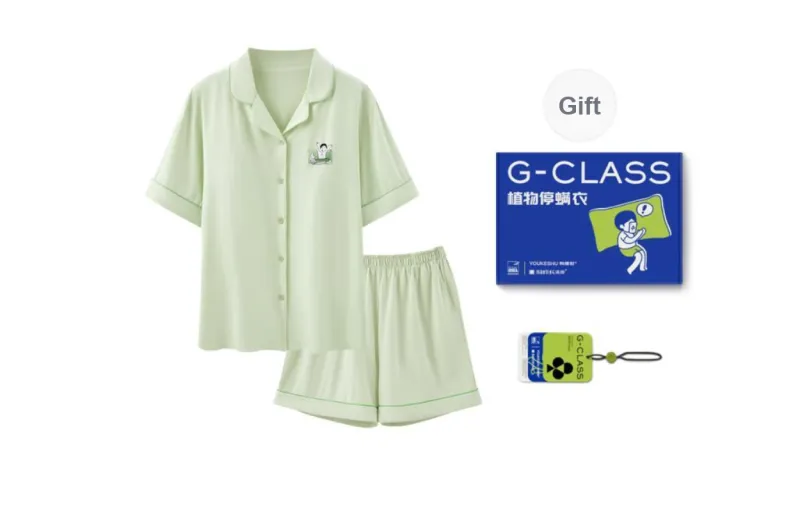YOUKESHU Upgraded Pajama Set Unisex Box+Shopping Bag Random Packaging-180