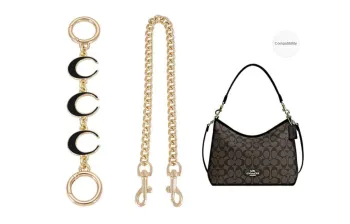Lan Bao Fan Metal Bag Accessory Women's Gold Tone