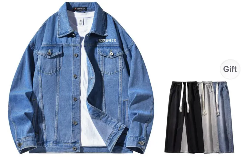 Airwalk Denim Jackets Unisex-29