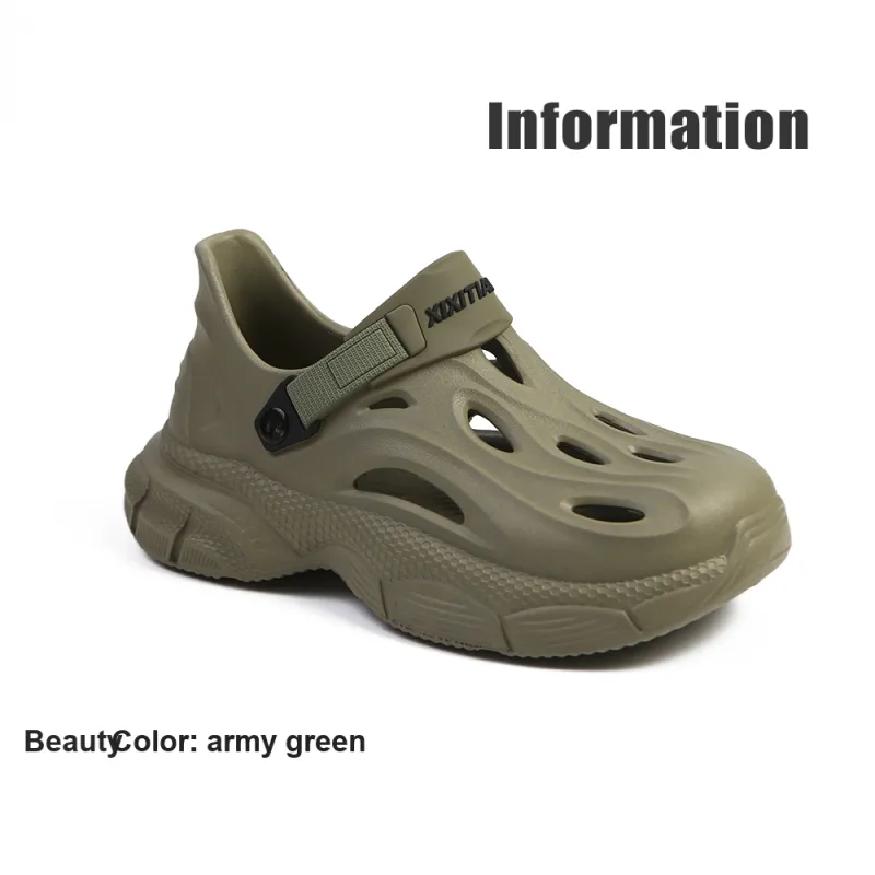 Thin Strips Sandal Slippers Men's, Milk White-11