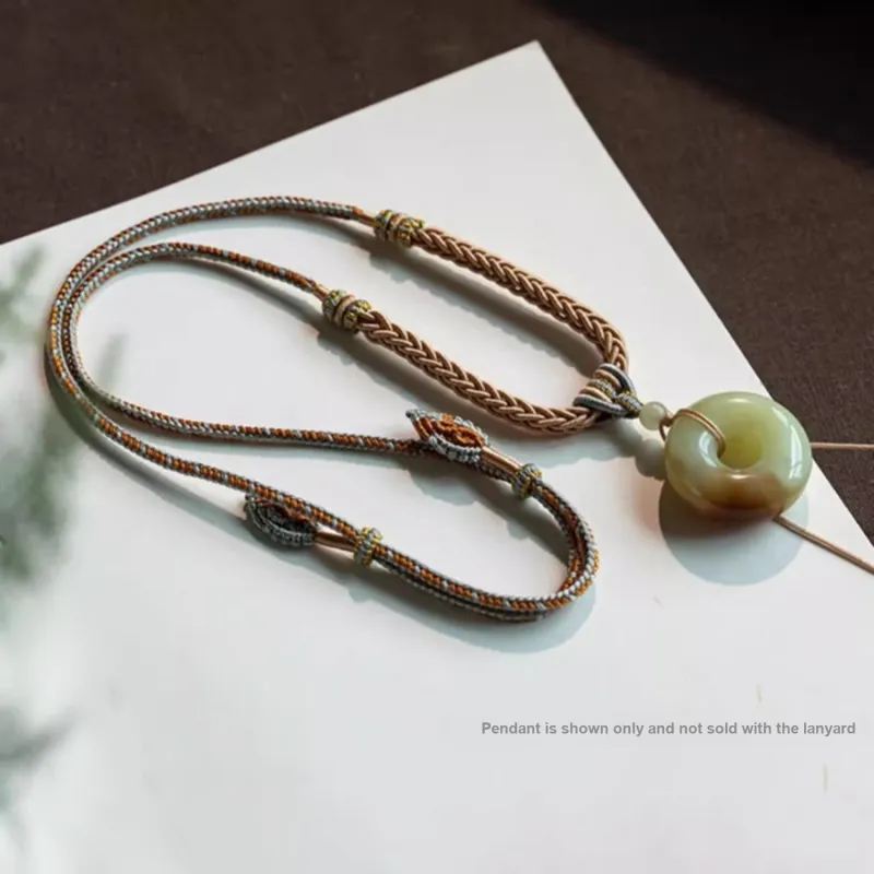 Moon Jewelry Fabric Necklaces Unisex-1
