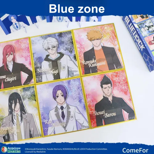 Comefor Синяя тюрьма Uniform Collection Ограниченный Йоичи Исаги Форменный синий Арт-принты аниме