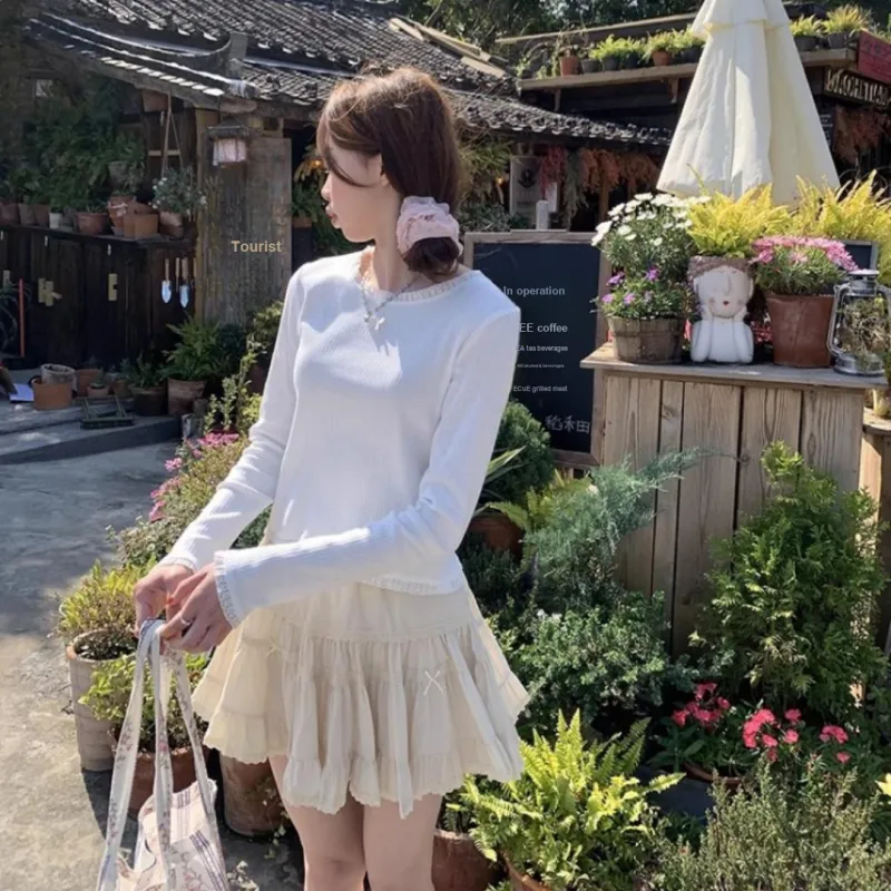 MTHE Knitwear Women's White-3