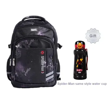Disney Polyester Backpack Large Size Unisex Black