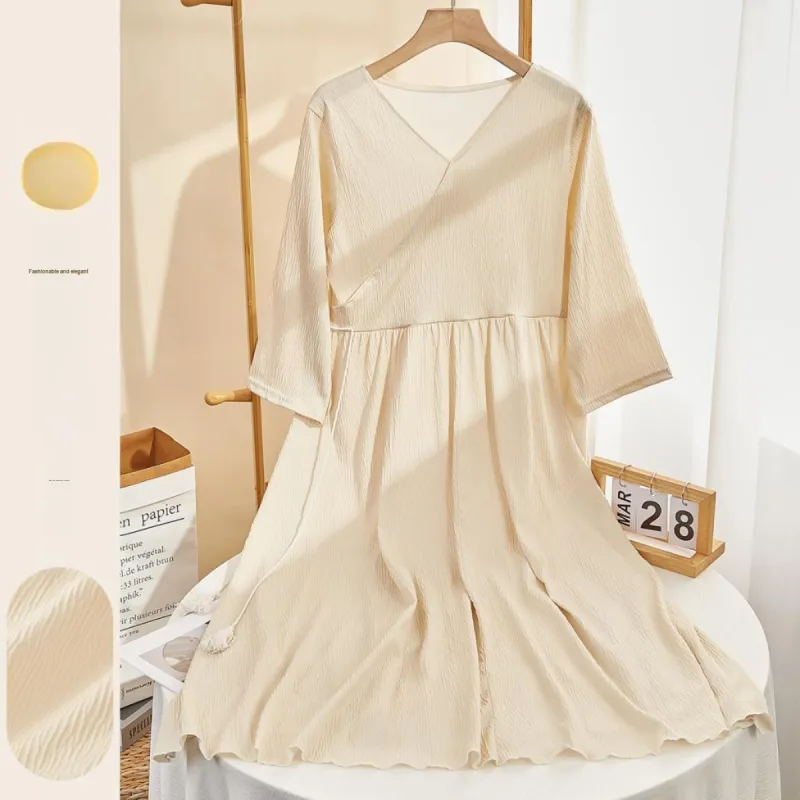 Yalu Women's Nightgowns-1