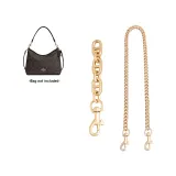 Pig Nose Extender Chain 15cm+Decorative Chain 47cm