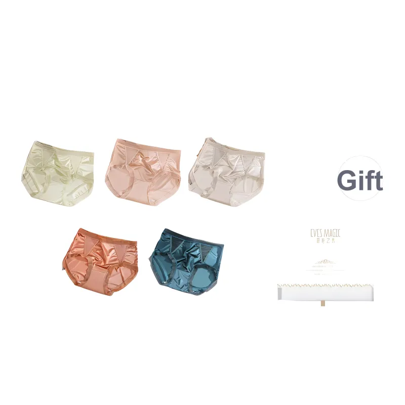 XIA.WA.ZHI.XIU Underpants Women's Shopping Bag 5 Pack-12