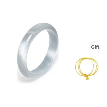 ZHUOJIN Glass Cat Eye Bangles Women's