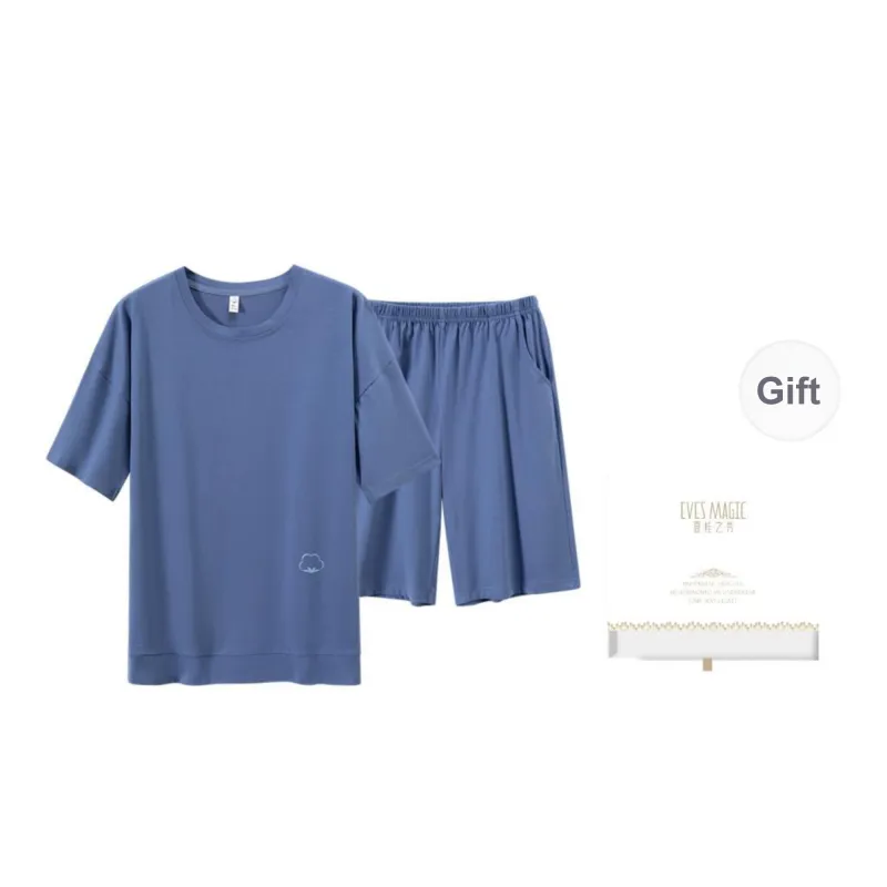 XIA.WA.ZHI.XIU Pajama Set Men's Gift Box Set-18