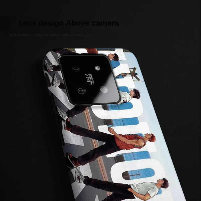 Keshami PC Material Fully Enclosed Impact Resistant Matte Walking Phone Cases Compatibility  Xiaomi 15 Pro/14 Pro-7